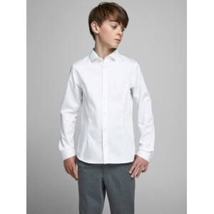 Jack and Jones Junior Πουκάμισο Λευκό (12151620)