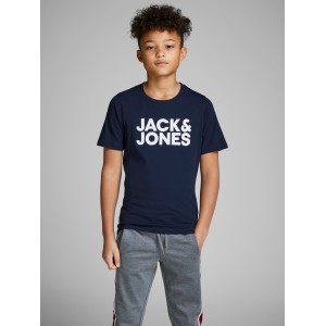 Jack and Jones Junior T-Shirt Logo Navy Blazer (12152730)
