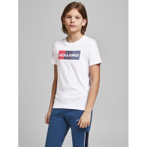 Jack and Jones Junior T-Shirt Logo White (12152730)