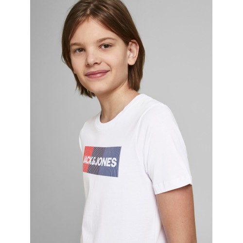 Jack and Jones Junior T-Shirt Logo White (12152730)