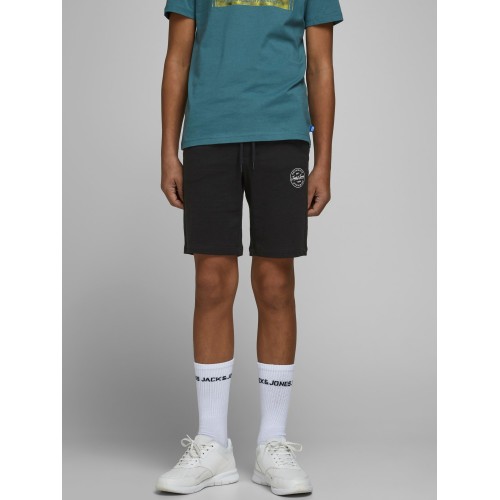 Jack and Jones Junior Βερμούδα Βαμβακερή Black (12165944)