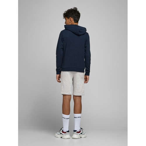 Jack and Jones Junior Βερμούδα Βαμβακερή Light Grey Melange (12165944)