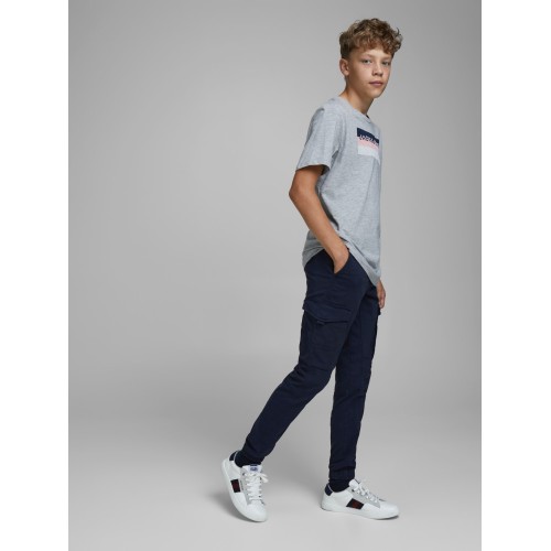 Jack and Jones Junior Παντελόνι Cargo Navy Blazer (12177424)