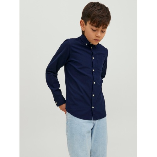 Jack and Jones Junior Πουκάμισο Oxford Navy Blazer (12183229)