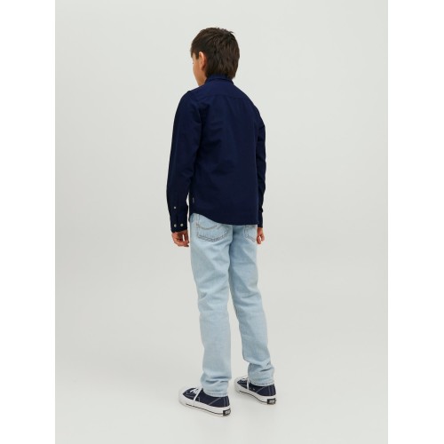 Jack and Jones Junior Πουκάμισο Oxford Navy Blazer (12183229)