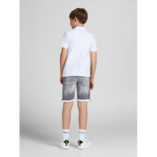 Jack and Jones Junior Βερμούδα Jean Γκρι Ανοιχτό (12205908)