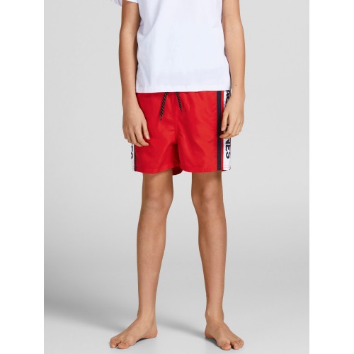 Jack and Jones Junior Μαγιό Flame Scarlet (12206185)