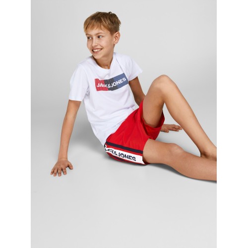 Jack and Jones Junior Μαγιό Flame Scarlet (12206185)