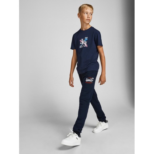 Jack and Jones Junior Παντελόνι Φούτερ Navy Blazer (12213086)