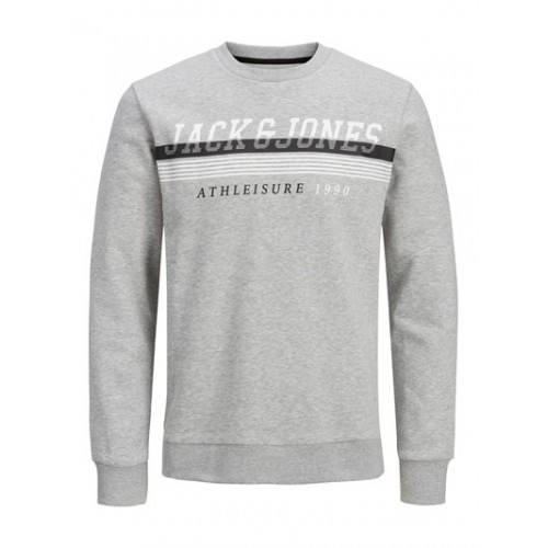 Jack and Jones Junior Φούτερ Light Grey Melange (12213282)