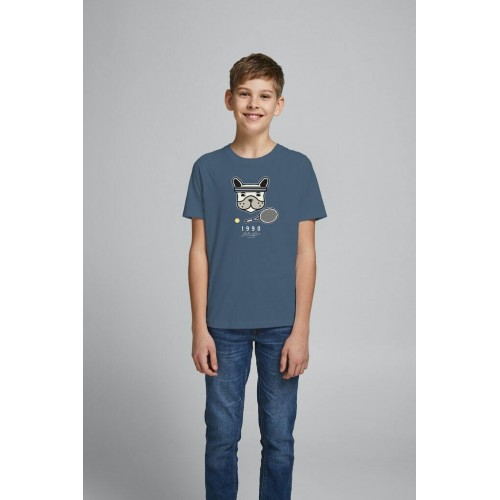 Jack and Jones Junior T-Shirt SummerDog Bluefin (12213554)