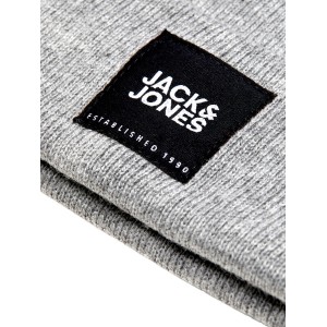 Jack and Jones Junior Σκουφάκι Γκρι (12217921)