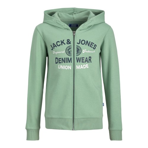 Jack and Jones Junior Φούτερ Φερμουάρ Granite Green (12218049)