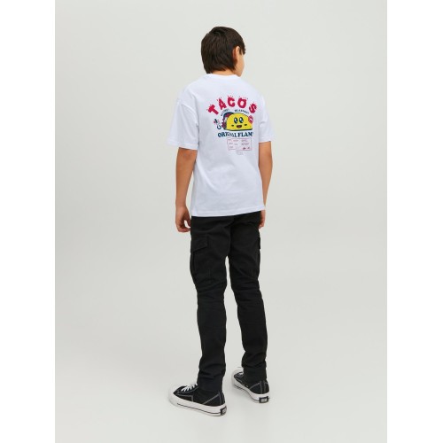 Jack and Jones Junior T-Shirt Tacos White (12237939)