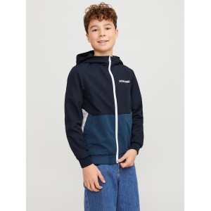 Jack and Jones Junior Μπουφάν English Blue White Blocking (12200453)