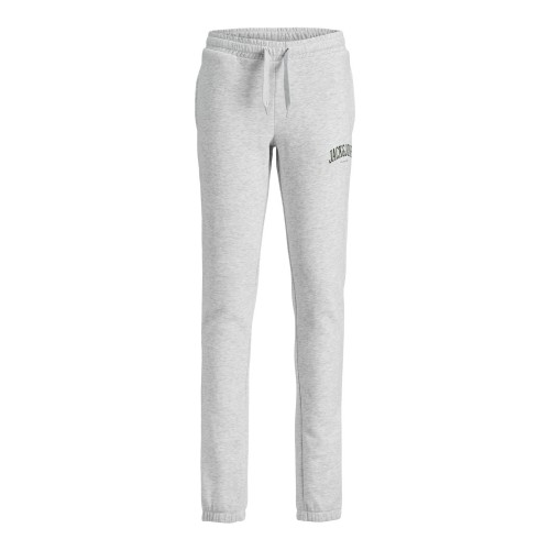 Jack and Jones Junior Παντελόνι Φούτερ White Melange (12237403)