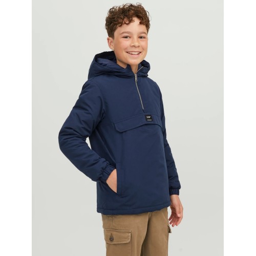 Jack and Jones Junior Anorak Jacket Navy Blazer (12240974)