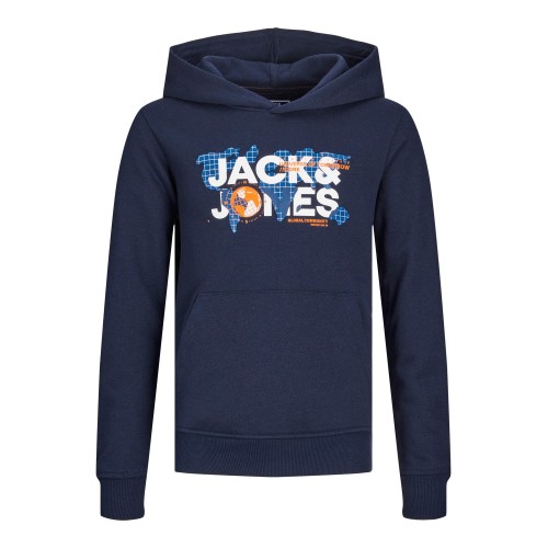 Jack and Jones Junior Φούτερ Logo Navy Blazer (12241029)