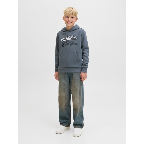 Jack and Jones Μπλούζα Φούτερ Hooded Stormy Weather (12279744)