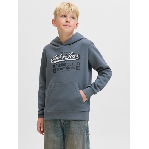 Jack and Jones Μπλούζα Φούτερ Hooded Stormy Weather (12279744)
