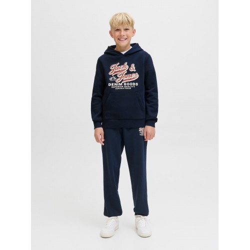 Jack and Jones Μπλούζα Φούτερ Hooded Sky Captain (12279744)