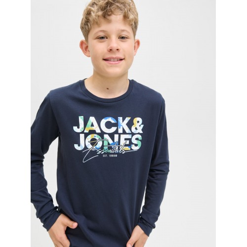 Jack and Jones T-Shirt Sky Μακρυμάνικο Captain (12279841)