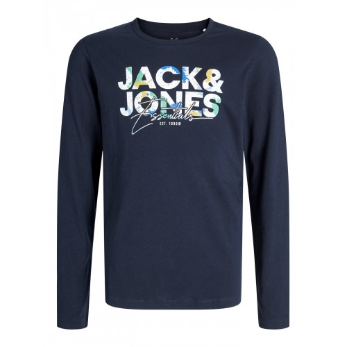 Jack and Jones T-Shirt Sky Μακρυμάνικο Captain (12279841)