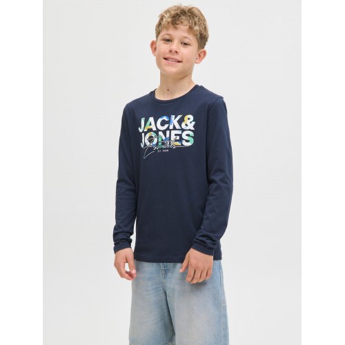 Jack and Jones T-Shirt Sky Μακρυμάνικο Captain (12279841)
