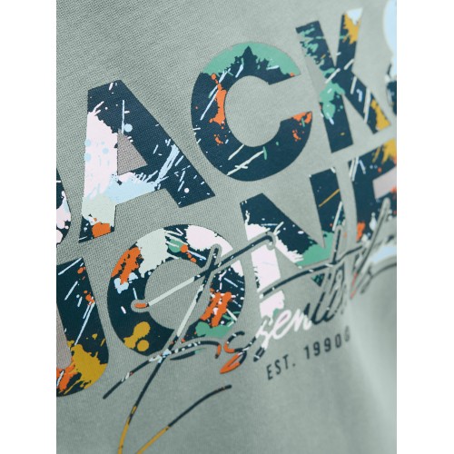 Jack and Jones T-Shirt Μακρυμάνικο Iceberg Green (12279841)
