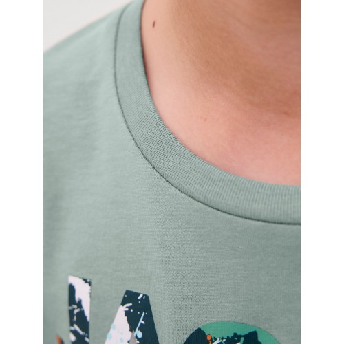 Jack and Jones T-Shirt Μακρυμάνικο Iceberg Green (12279841)