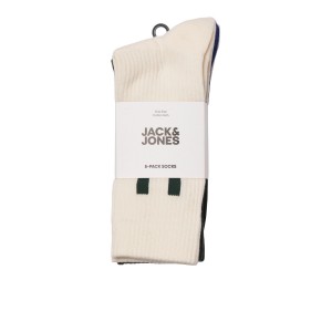 Jack and Jones Junior Κάλτσες Tennis Σετ5 Λευκές (12280317)