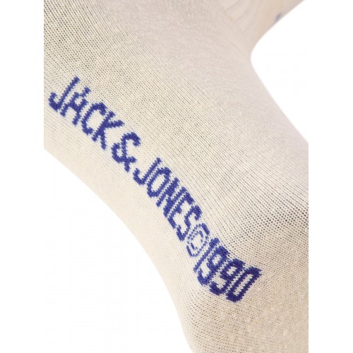 Jack and Jones Junior Κάλτσες Tennis Σετ5 Λευκές (12280317)