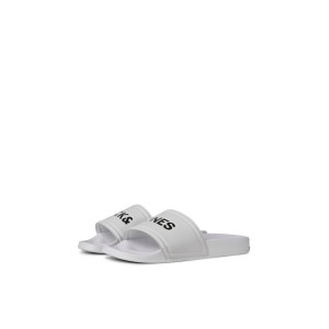 Jack and Jones Junior Poοl Slides White (12184698)