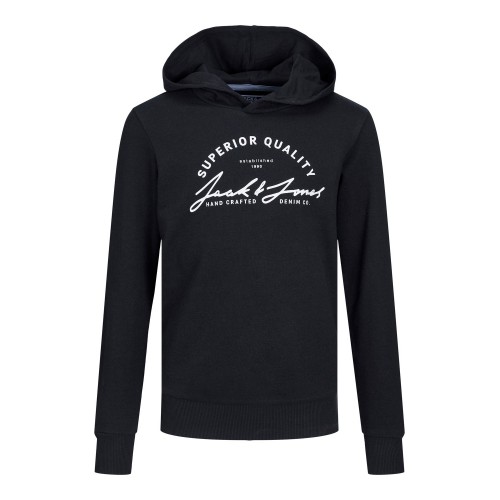 Jack and Jones Junior Summer Φούτερ Hood Black (12224094)