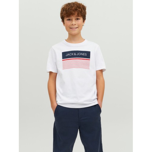 Jack and Jones Junior T-Shirt Logo White (12224231)