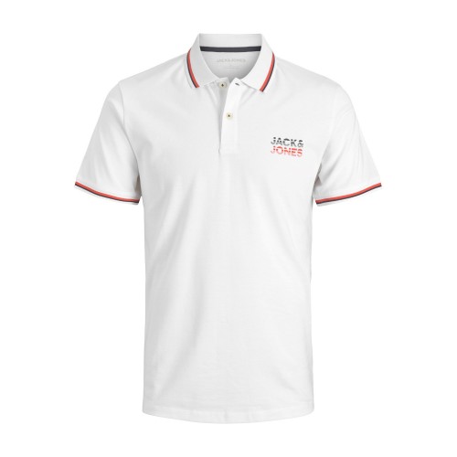 Jack and Jones Junior Μπλούζα Polo White (12224232)