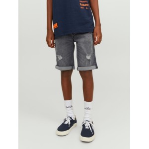 Jack and Jones Junior Βερμούδα Jean Black Denim (12225189)