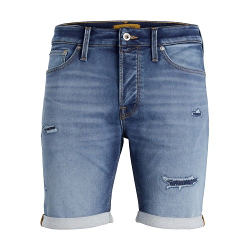 Jack and Jones Junior Βερμούδα Jean με Σκισίματα (12230598)