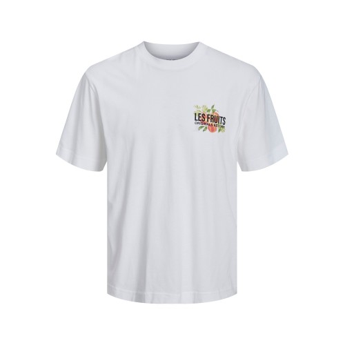 Jack and Jones Junior T-Shirt White Les Fruits (12230826)