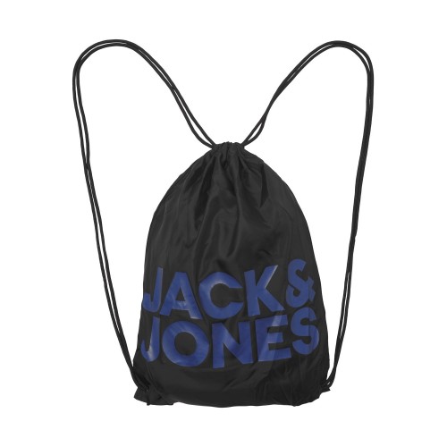 Jack and Jones Junior Σετ Σακίδιο Μαγιό Πετσέτα Black (12235507)