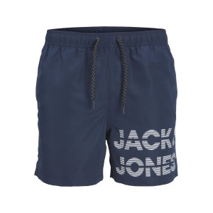 Jack and Jones Junior Σετ Σακίδιο Μαγιό Πετσέτα Navy Blazer (12235507)