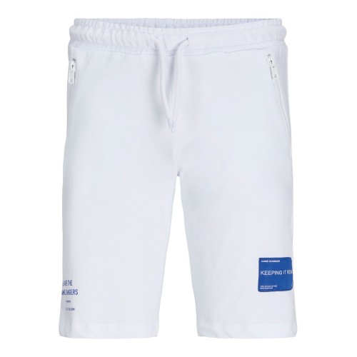 Jack and Jones Junior Βερμούδα Active Go Sweat White (12235889)