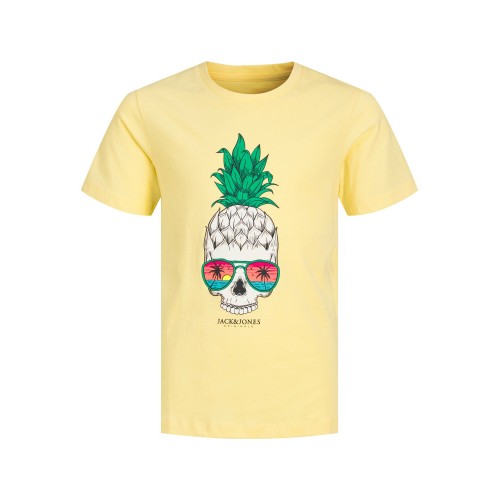 Jack and Jones Junior T-Shirt Skull French Vanilla (12239438)