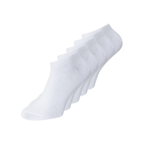 Jack and Jones Junior Κάλτσες Σετ5 Λευκές Κοντές (12186046)