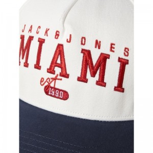 Jack and Jones Junior Καπέλο White (12249987)