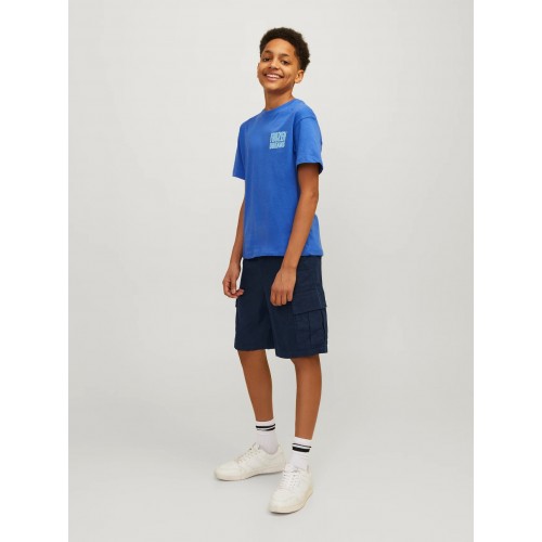 Jack and Jones Junior Βερμούδα Λινή Dark Navy (12255664)