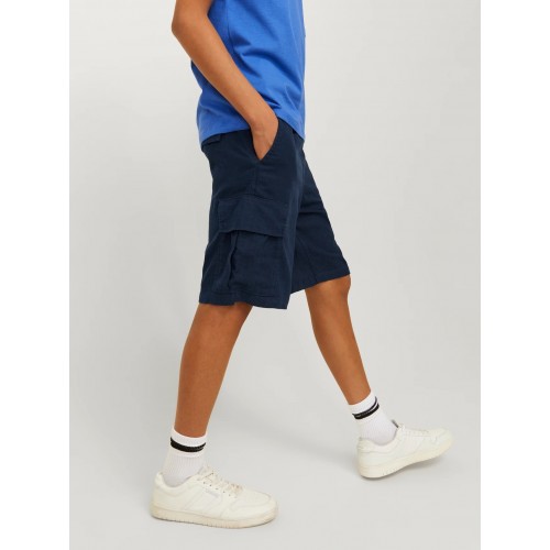 Jack and Jones Junior Βερμούδα Λινή Dark Navy (12255664)