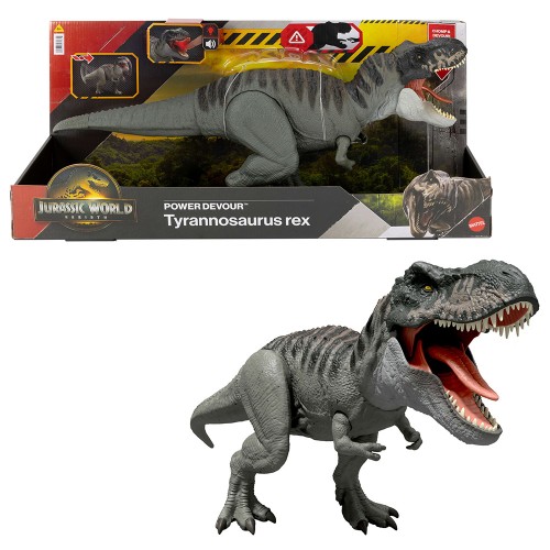 Jurassic World Rebirth T-Rex με Επαναλαμβανόμενο Δάγκωμα και ήχους (JCH02) Jurassic World Rebirth T-Rex με Επαναλαμβανόμενο Δάγκωμα και ήχους (JCH02)