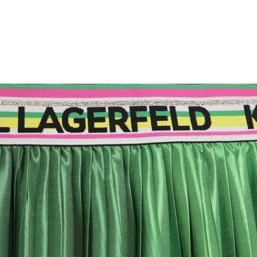 Karl Lagerfeld Φούστα Πλισέ Πράσινη 14 - 16 (23261315)