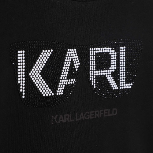 Karl Lagerfeld Μπλούζα Logo Μαύρη (23260787)